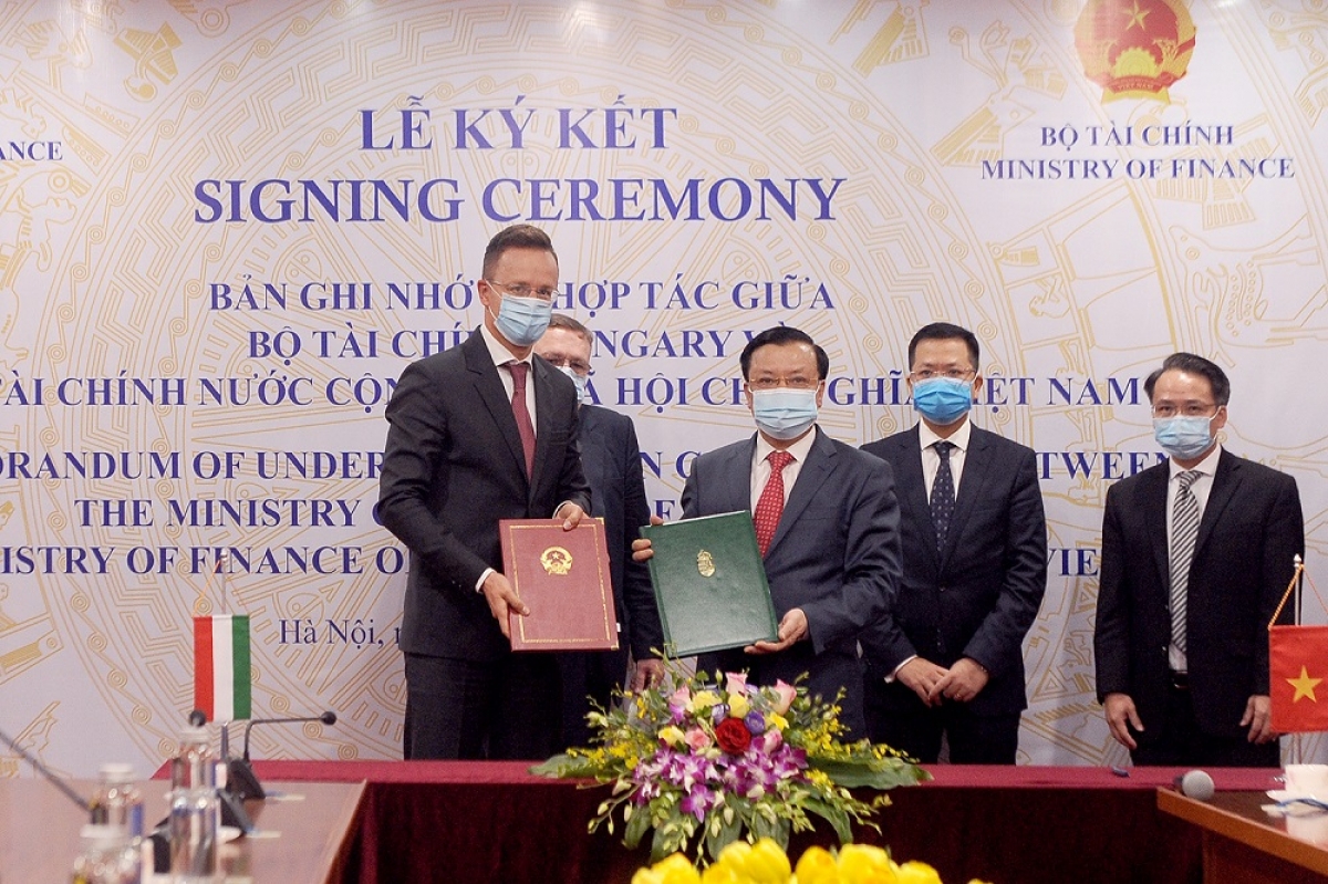Việt Nam, Hungary ký MoU về hợp tác tài chính
